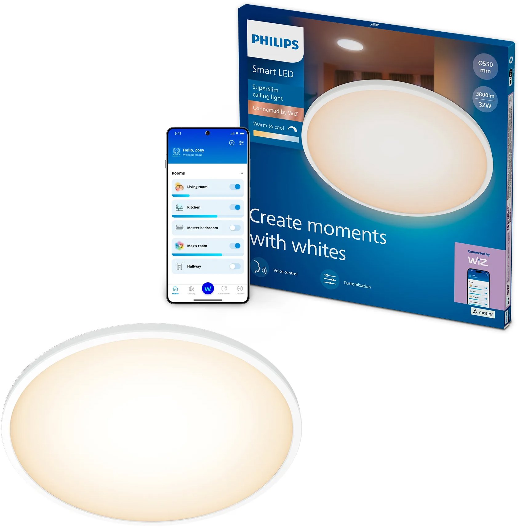 Philips WFB 32 W SuperSlim W RD 27-65 TW 1CT