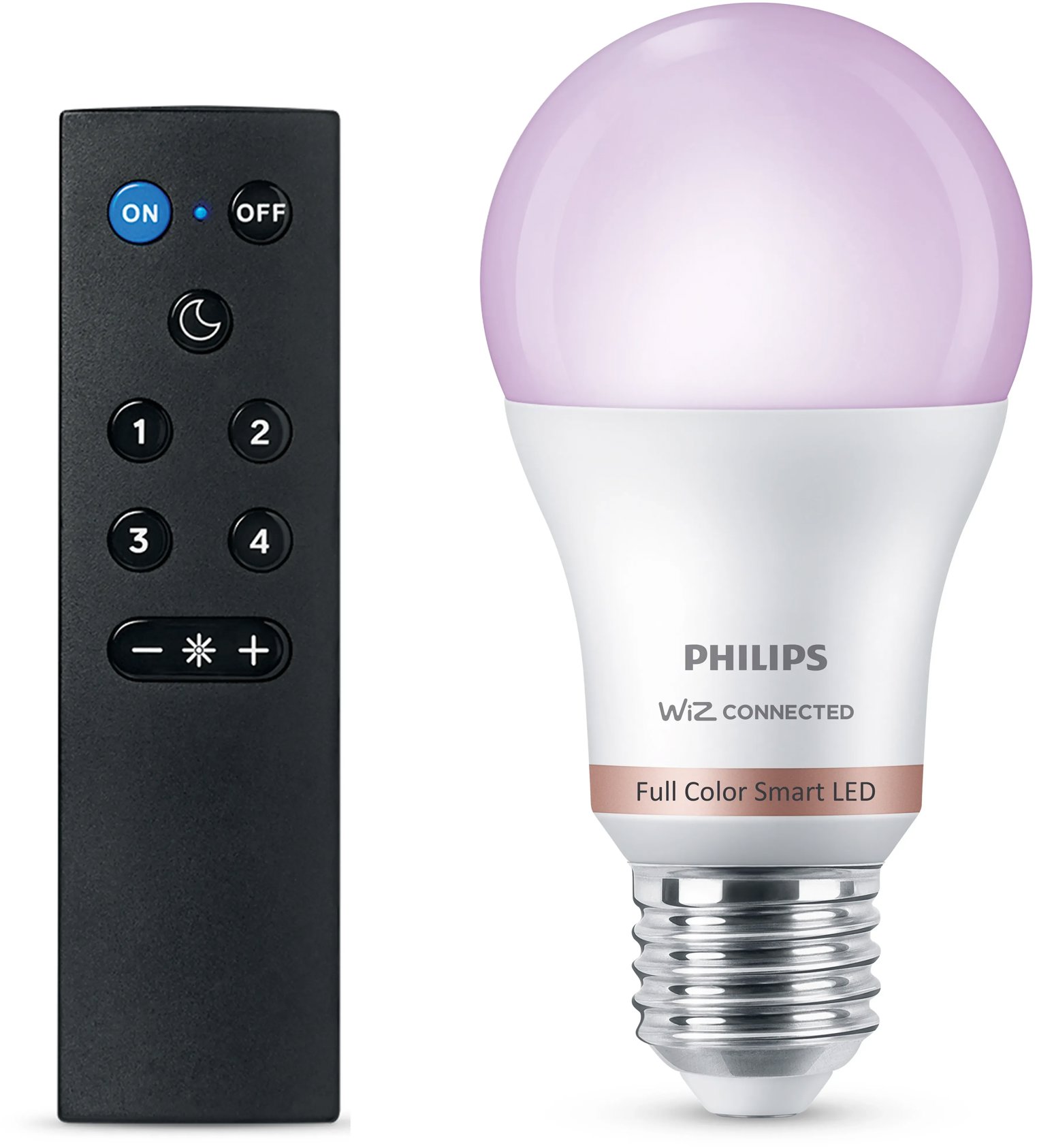 Philips Smart LED WFB 60 W A60 E27 RGB 1PK + Remote