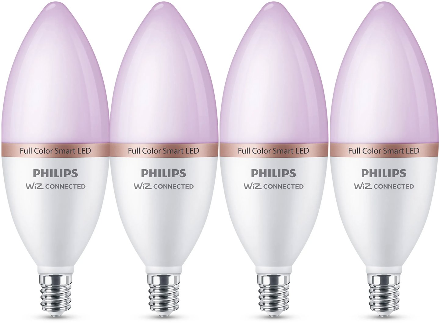 Philips Smart LED WFB 40 W C37 E14 922-65 RGB 4CT/6