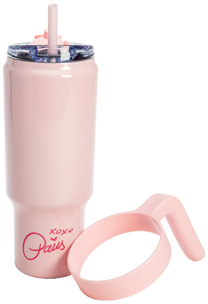 Paris Hilton Termohrnček 1 l tumbler ružový