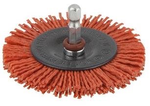 WOLFCRAFT – Kotúč nylonový drôtená kefa 100 × 10 mm