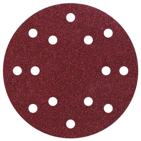 WOLFCRAFT – Kotúč brúsny priľnavý 150 mm zrnitosť 120, 5 ks