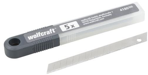 WOLFCRAFT – Čepeľ odlamovacia 9 mm, 5 ks