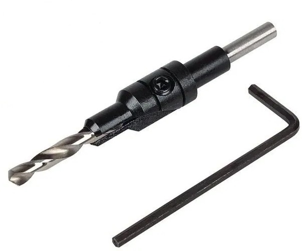 WOLFCRAFT – Záhlbník a predvrták 4,5 – 16 mm