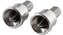 WOLFCRAFT Bit s dorazom Phillips PH 2 25 mm, 2 ks 1342000