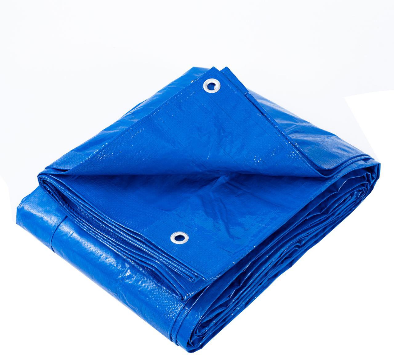 PHT Plachta krycia s kovovými okami 70 g/m2 modrá 2 × 3 m