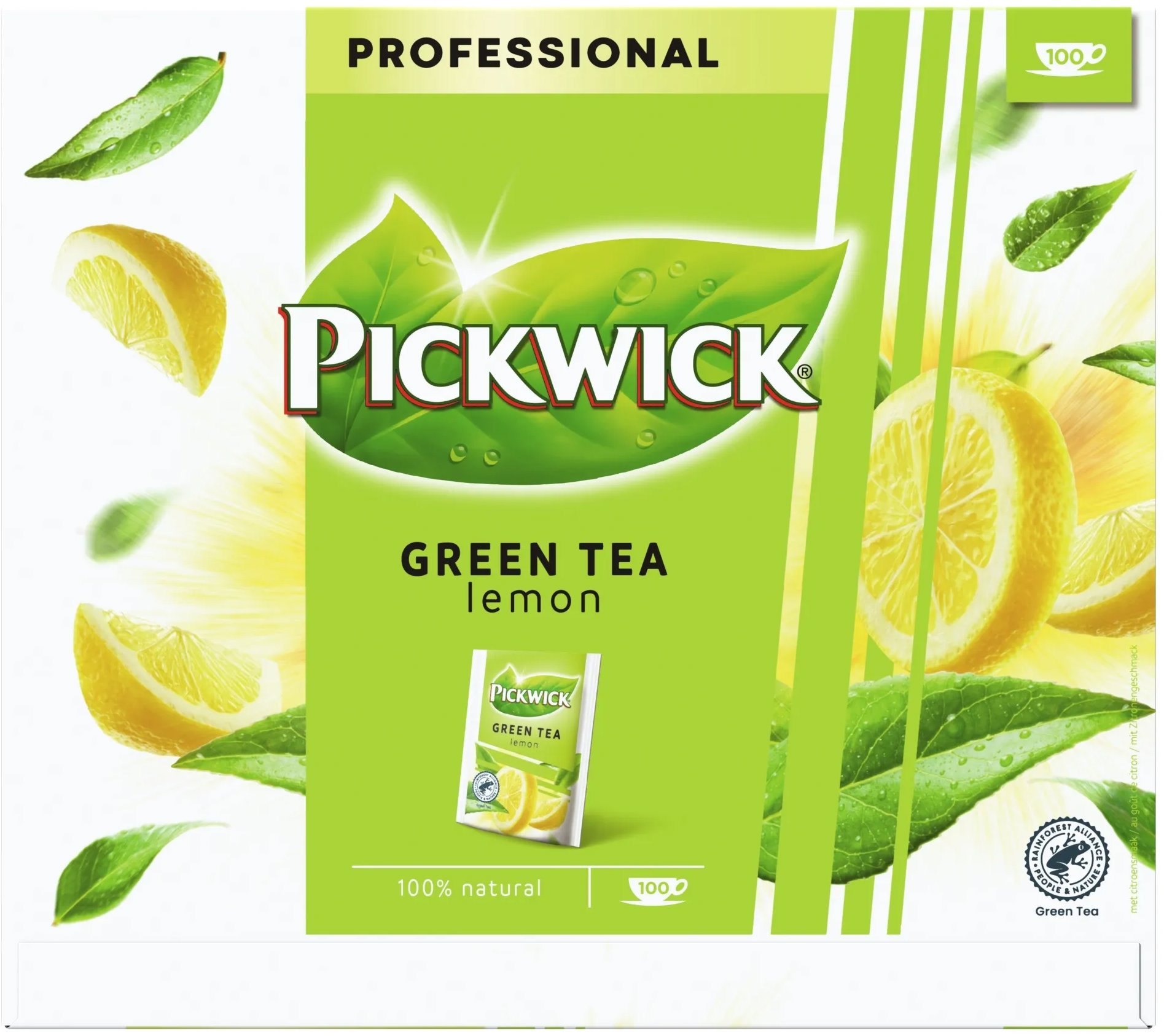Pickwick Zelený s citrónom 200 g