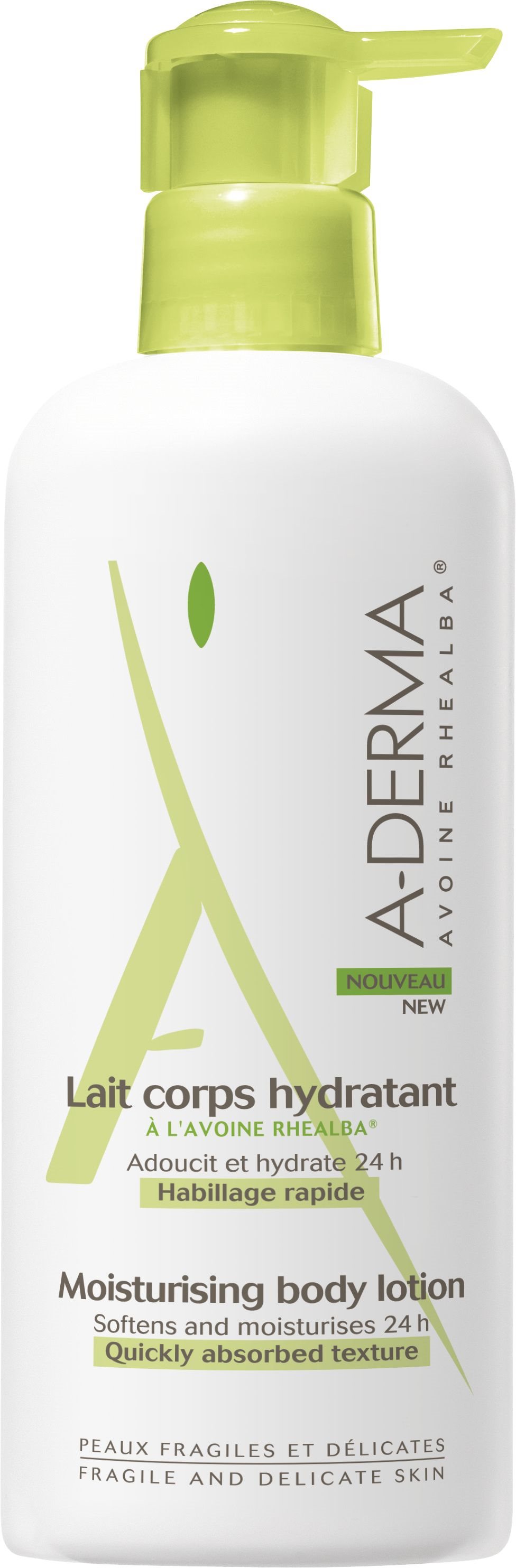 A-DERMA Hydratačné telové mlieko na citlivú pokožku 400 ml