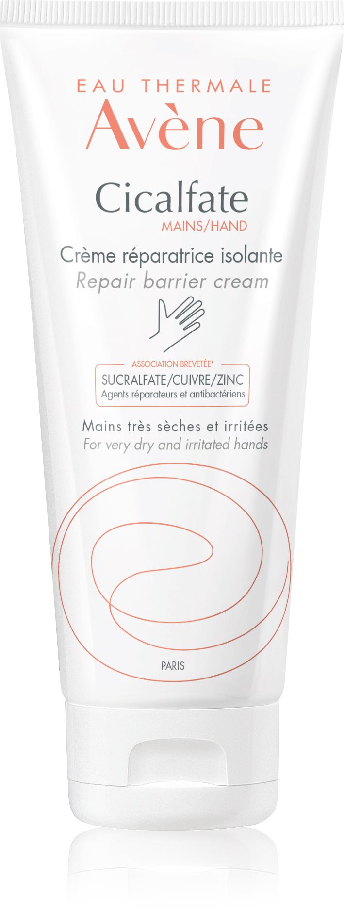Avene Cicalfate Obnovujúci bariérový krém na ruky na veľmi suché, popraskané a podráždené ruky 100 m