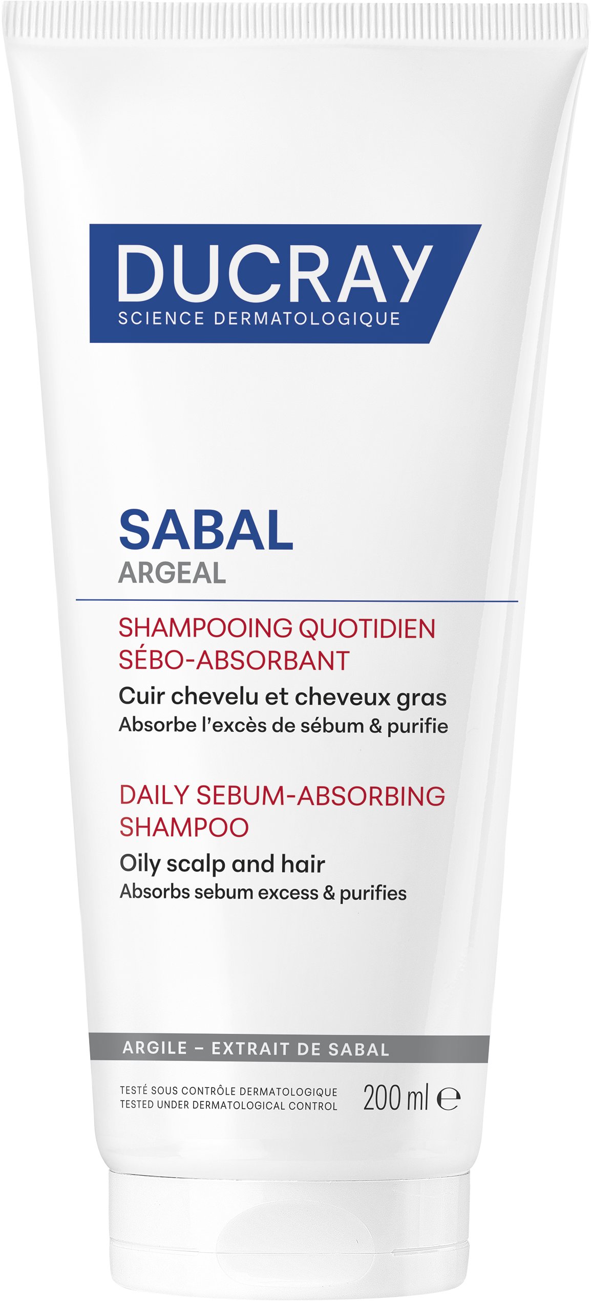 DUCRAY Sabal Argeal Absorbujúci maz 200 ml