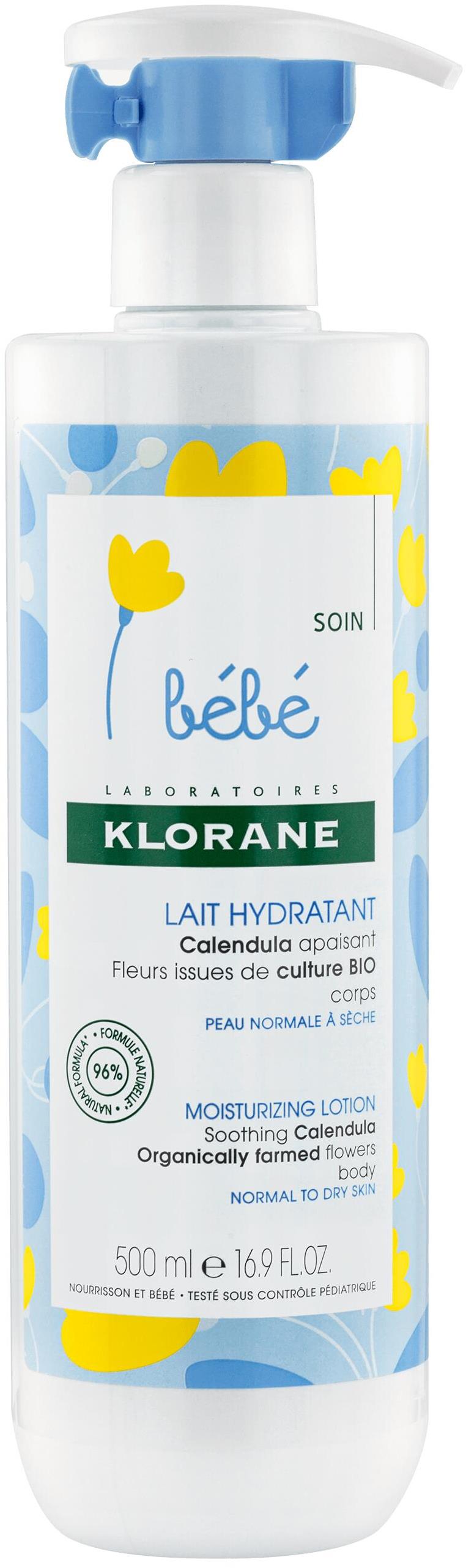 KLORANE Bébé Hydratačné mlieko s nechtíkom 500 ml
