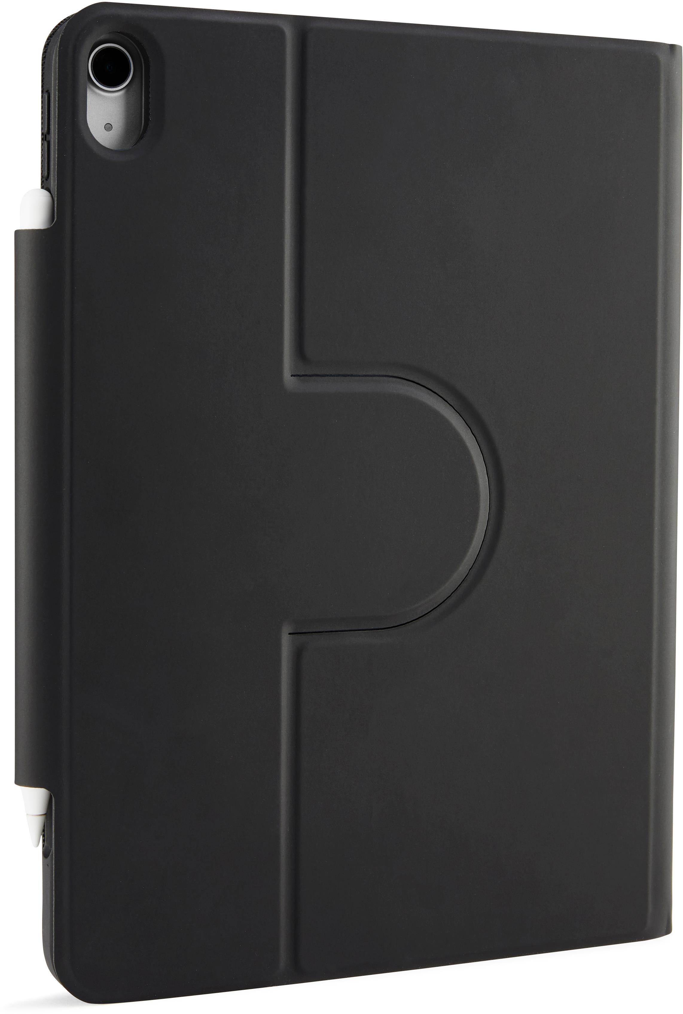 Pipetto Origami No5 Rotating Folio Case Black iPad Air 13" M2 2024/M3 2025