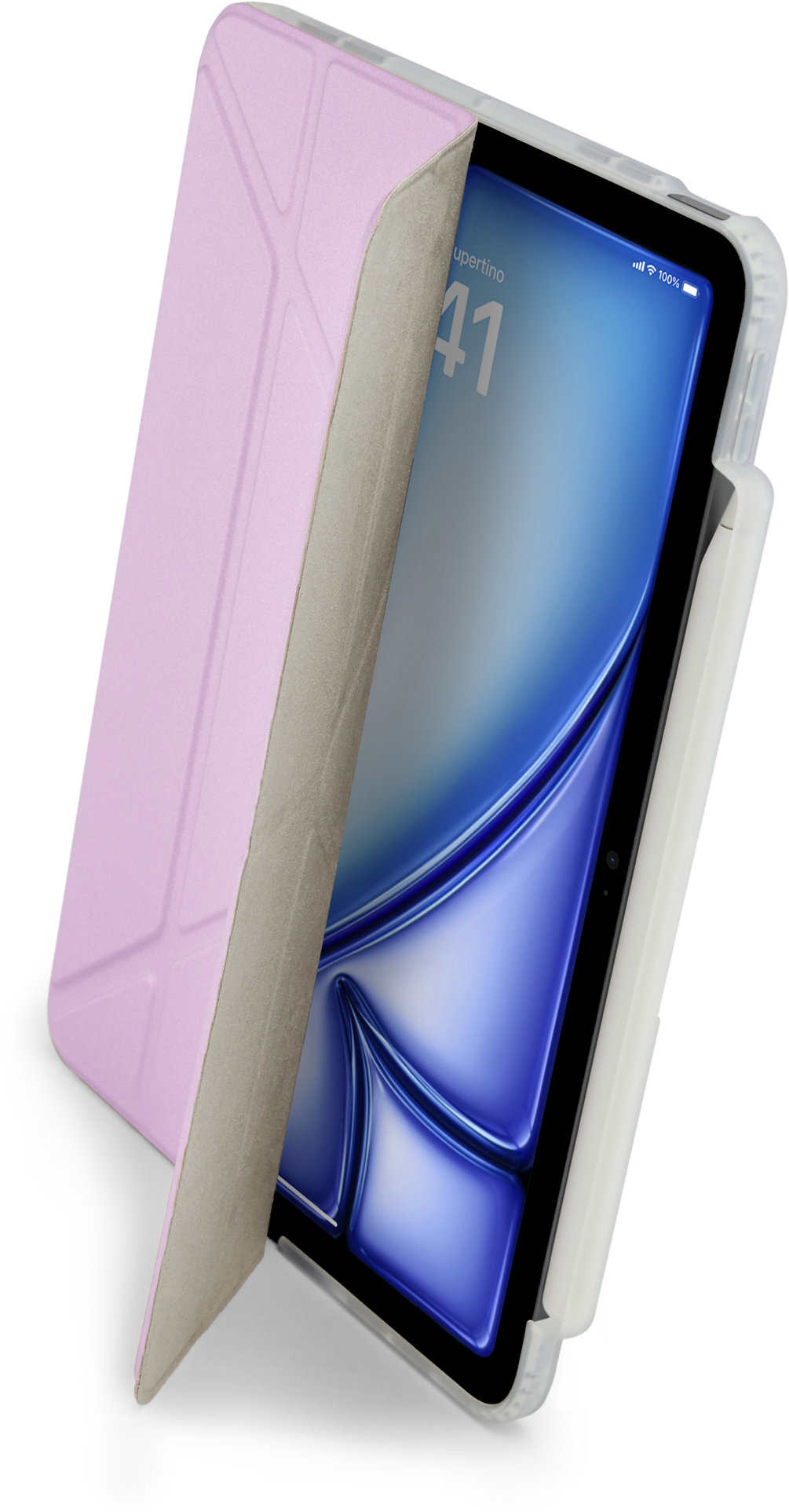 Pipetto Origami No3 Pencil Case Metallic Purple iPad Air 11 (M3/M2)/iPad Air 10.9 (2022/2020)