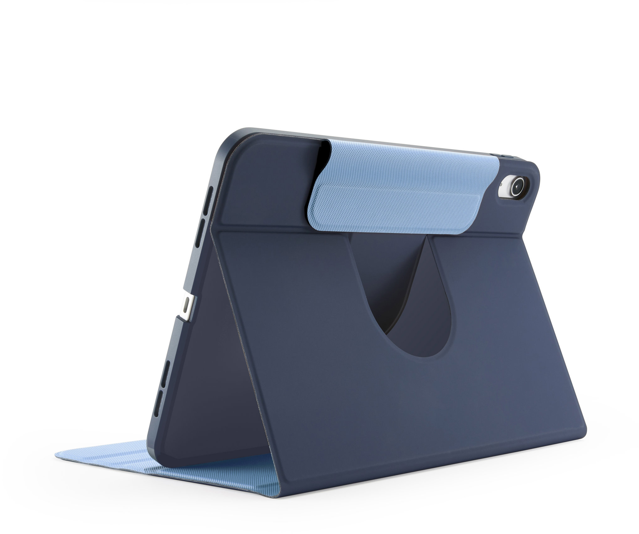 Pipetto Origami No5 Rotating Folio Case Dark Blue iPad Air 11 (M3/M2)/iPad Air 10.9 (2022/2020)