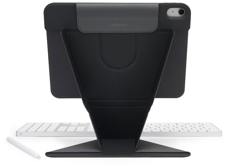 Pipetto Origami No6 Stand Case Black iPad Air 13" (M3, 2025/M2, 2024)