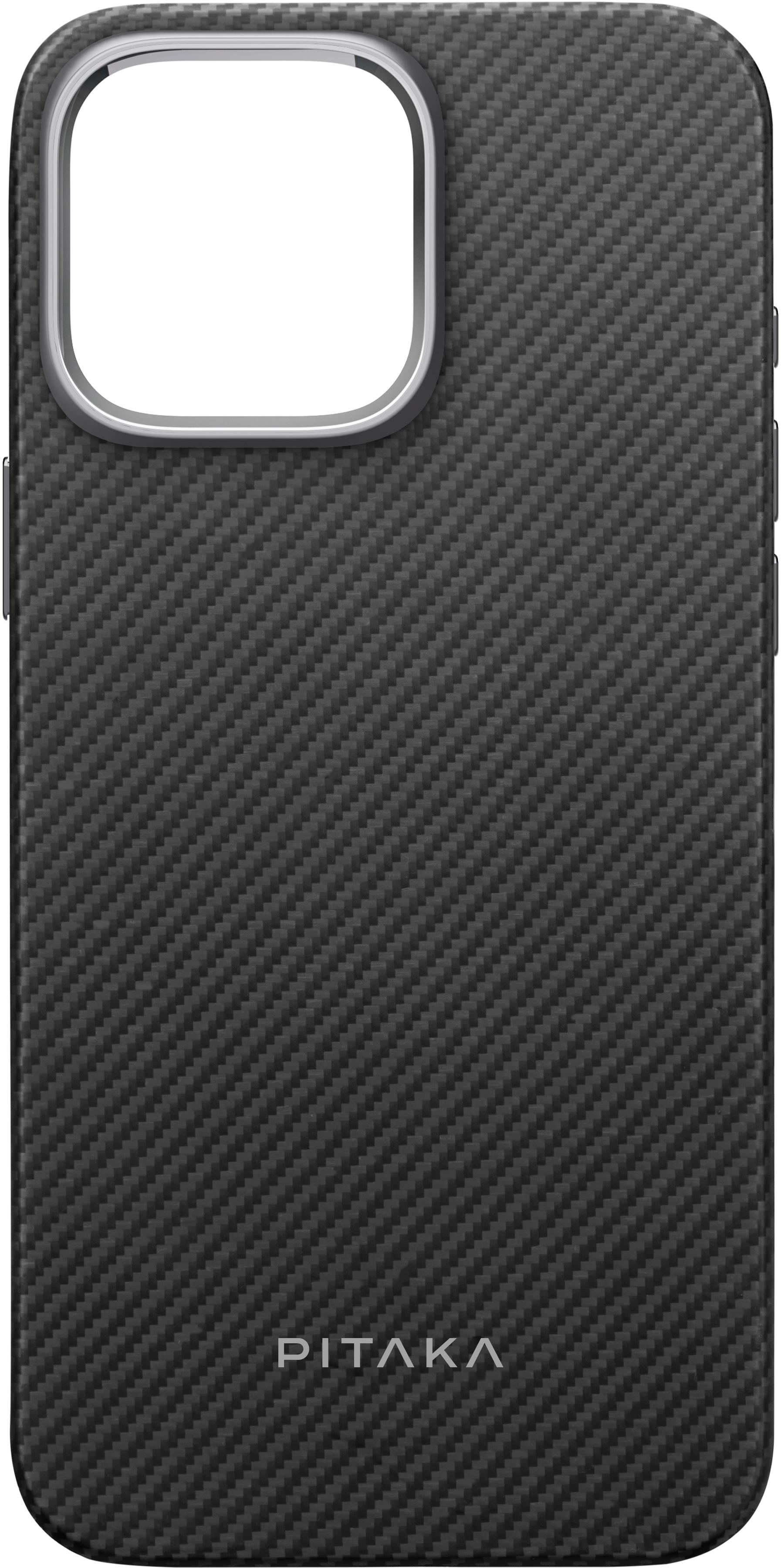 Pitaka Military-Grade Protective Case Black/Grey Twill iPhone 16 Pro