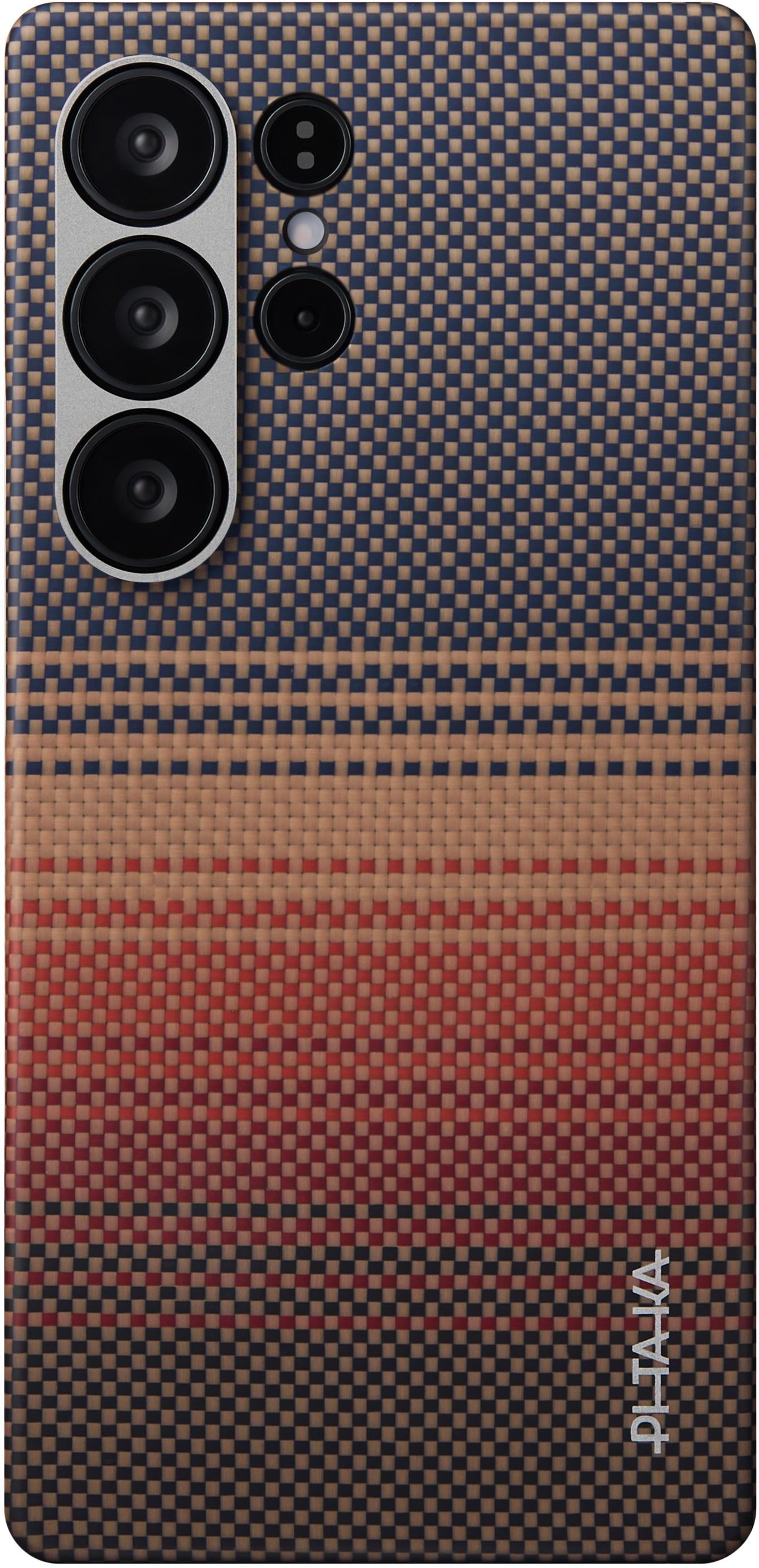 Pitaka Tactile Woven Case Sunset Samsung Galaxy S25 Ultra