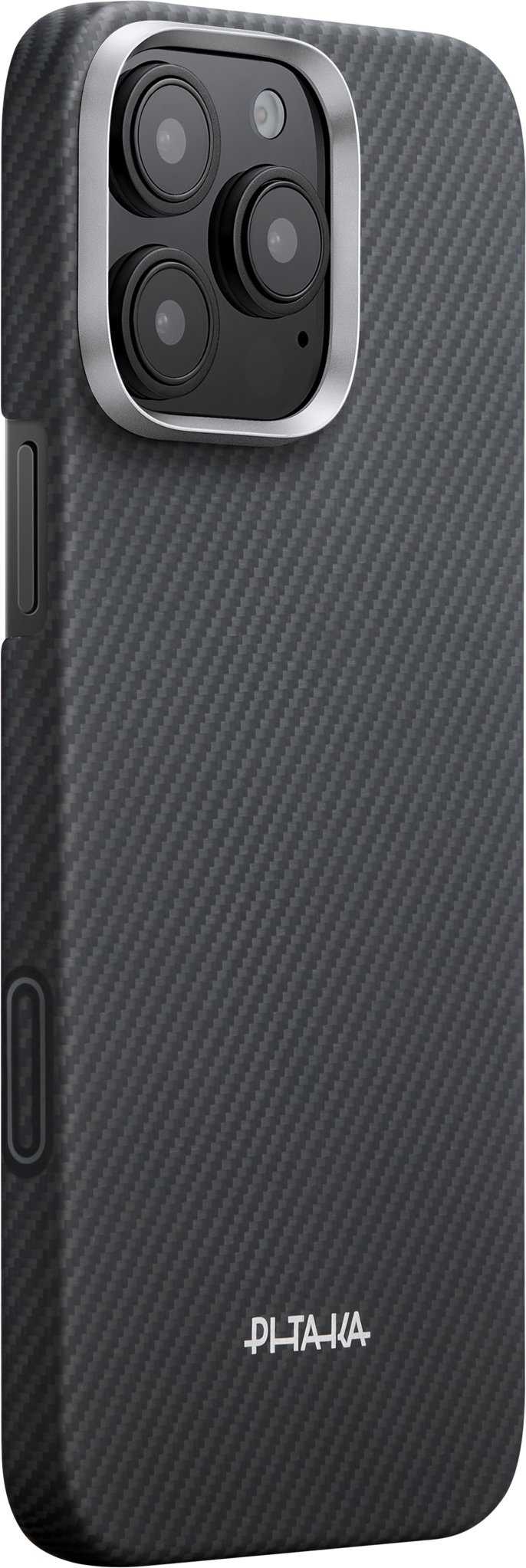 Pitaka Ultra-Slim Case Black/Grey PitaTap iPhone 16 Pro
