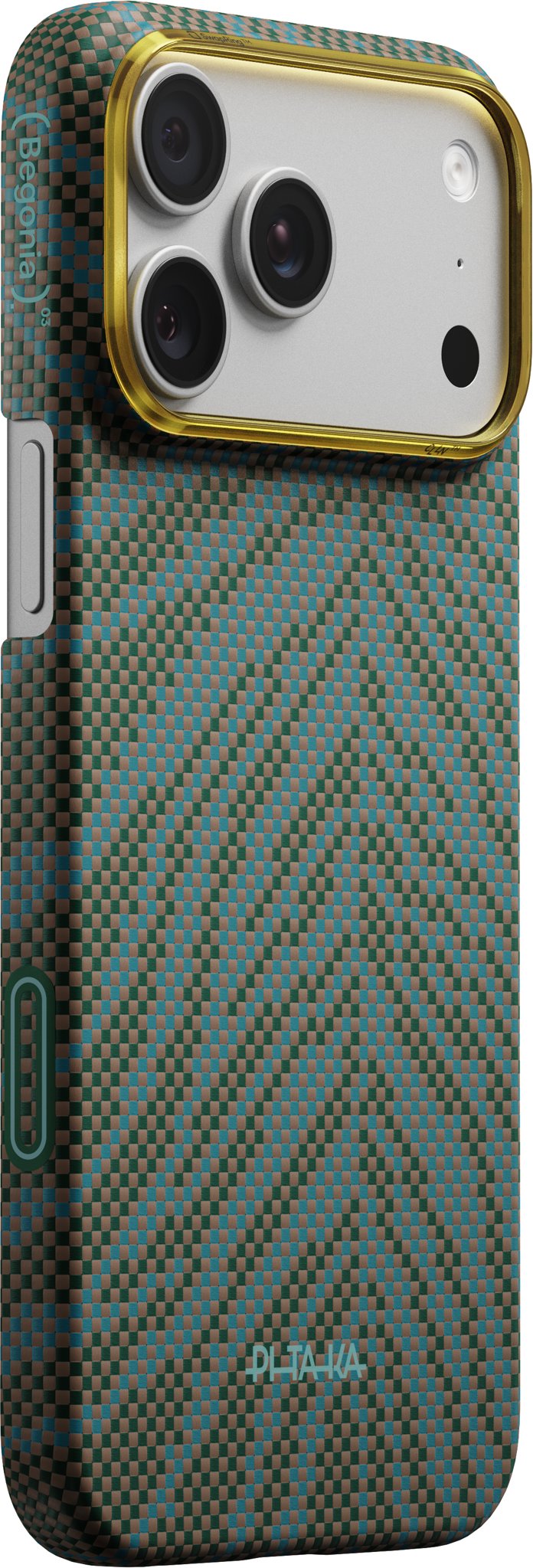 Pitaka Edge Case Breath of Veins Dive Green iPhone 17 Pro