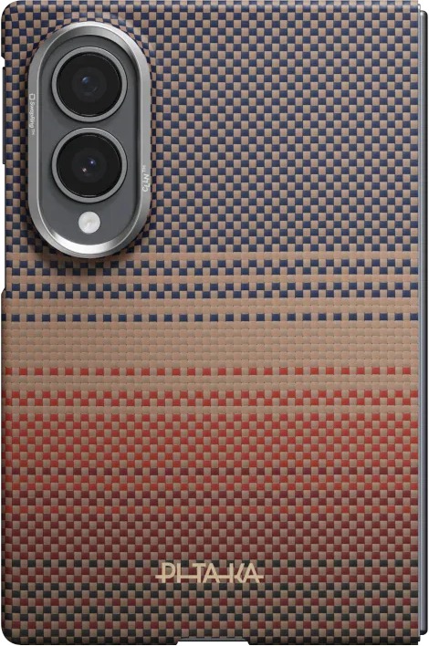 Pitaka Edge Case Back Cover With Central Axis Sunset Samsung Galaxy Z Fold 8