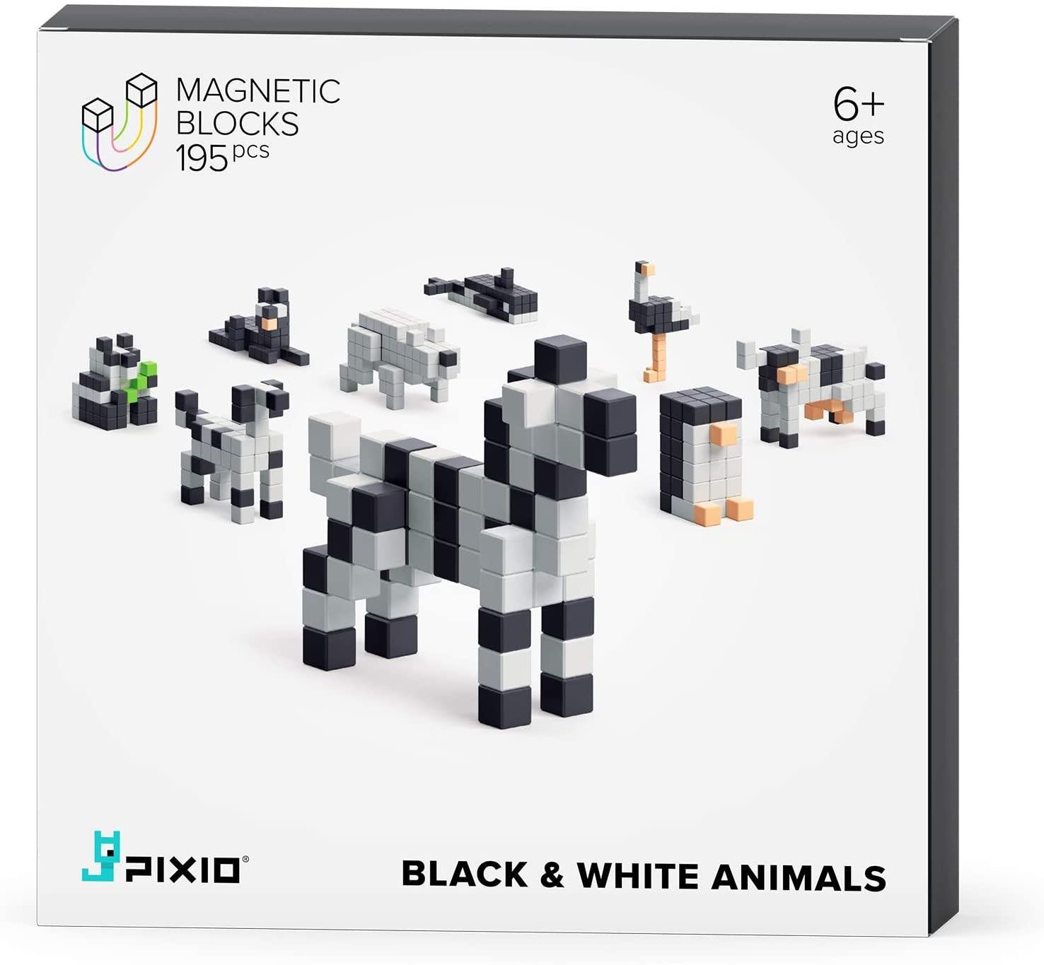Pixio Black & White Animals Smart magnetická