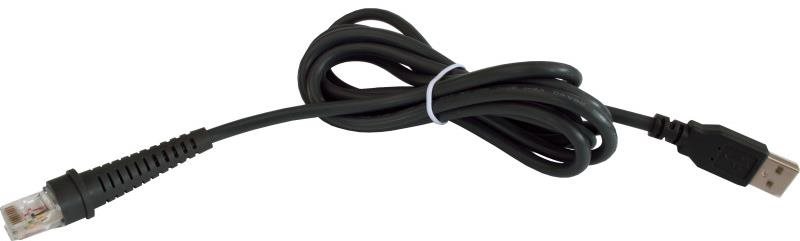 Náhradný USB kábel pre čítačky Virtuos HT-10, HT-310, HT-850, HT-900, tmavý