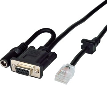 Virtuos kábel RS-232 na čítačky Virtuos HT-861A, tmavý