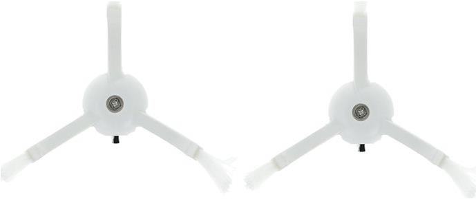 Sunny Bočné kefy pre XIAOMI Roborock S5, S6 MAX, S50 až S65 biela – 2 ks