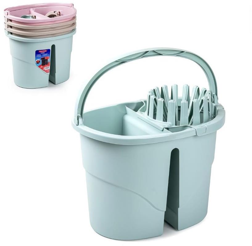 Plastic Forte Vedro 16 l delené + žmýkací kôš SURT