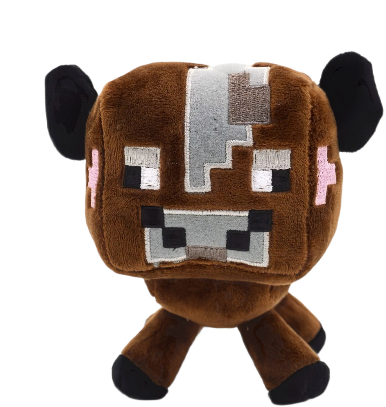 Plush Minecraft Krava hnedá 23 cm