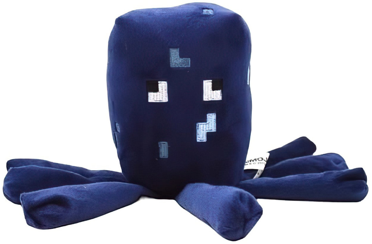 Plush Minecraft Squid chobotnica 25 cm