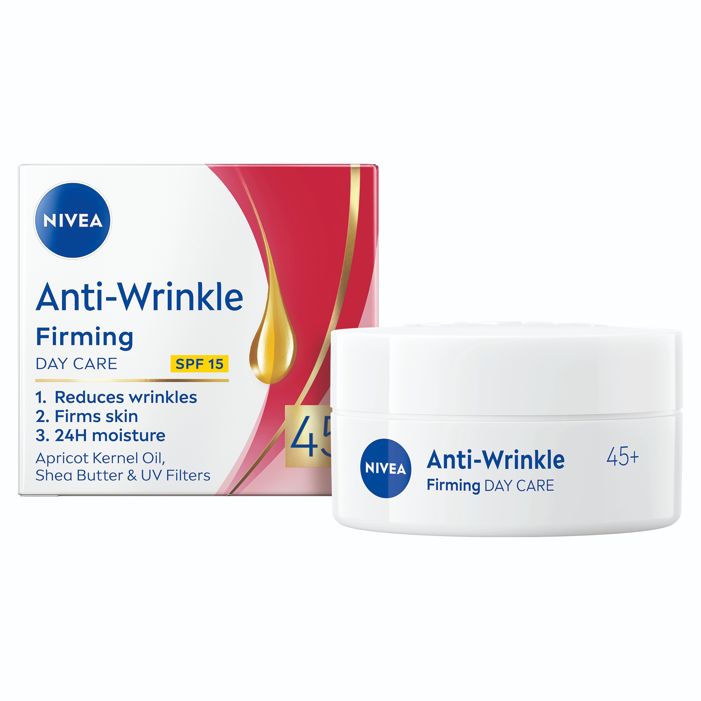 NIVEA Anti-Wrinkle Firming 45+ Day Cream 50 ml