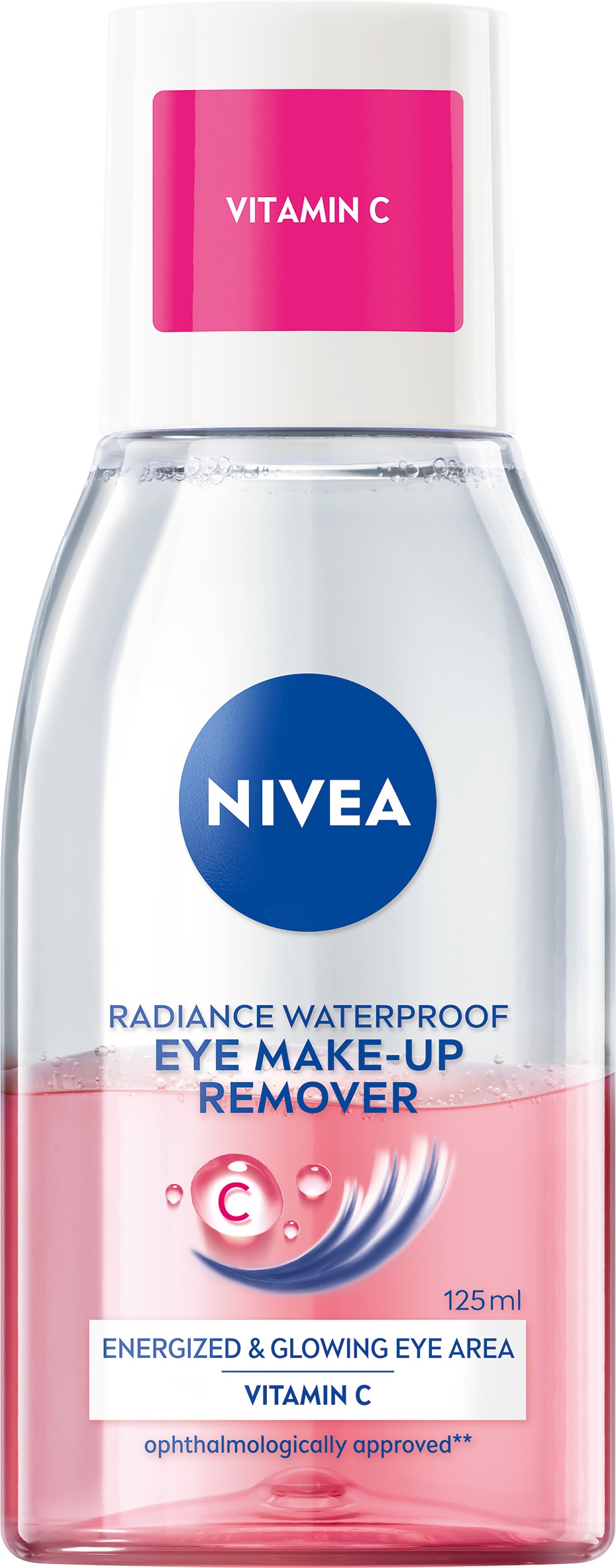 NIVEA Daily Essentials Double Effect Rose Eye Make-up Remover 125 ml