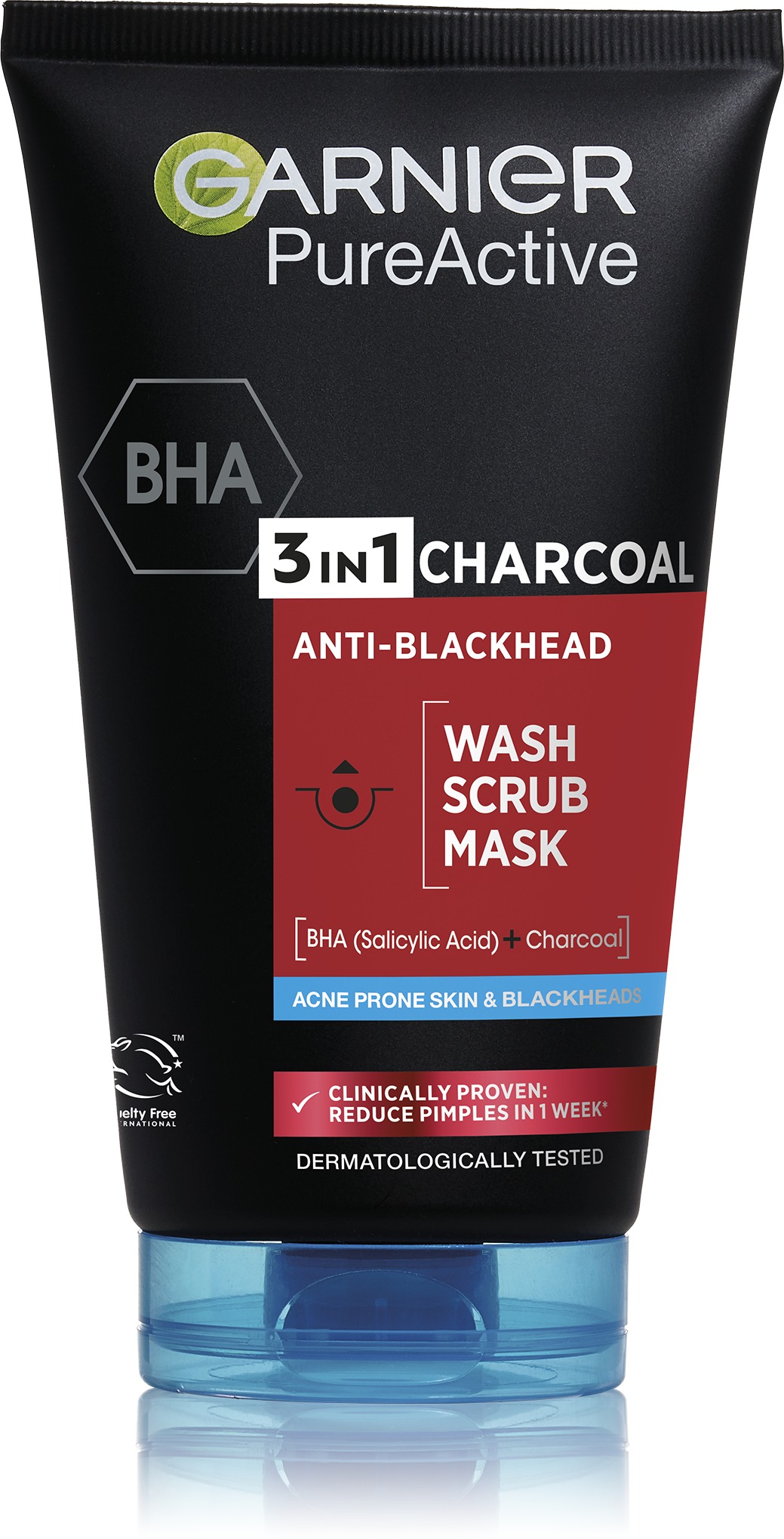 GARNIER PureActive 3 in 1 Charcoal 150 ml