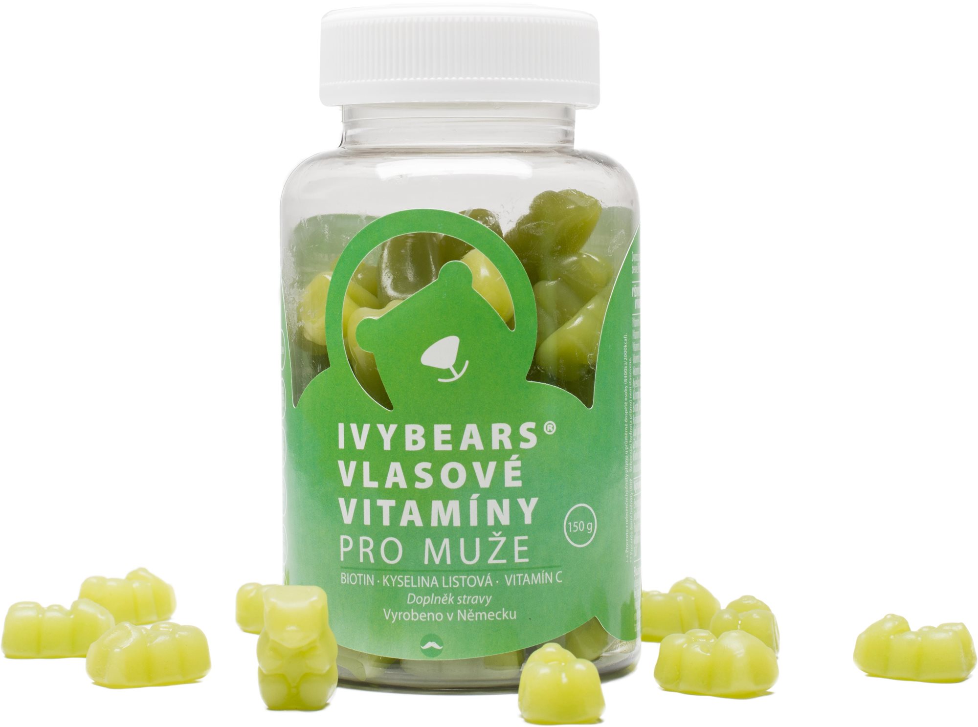 IVYBEARS Vlasové vitamíny pre mužov 60 ks