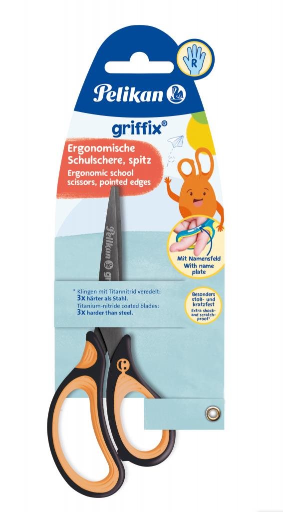Pelikan Griffix, pravé, čierne na blistri
