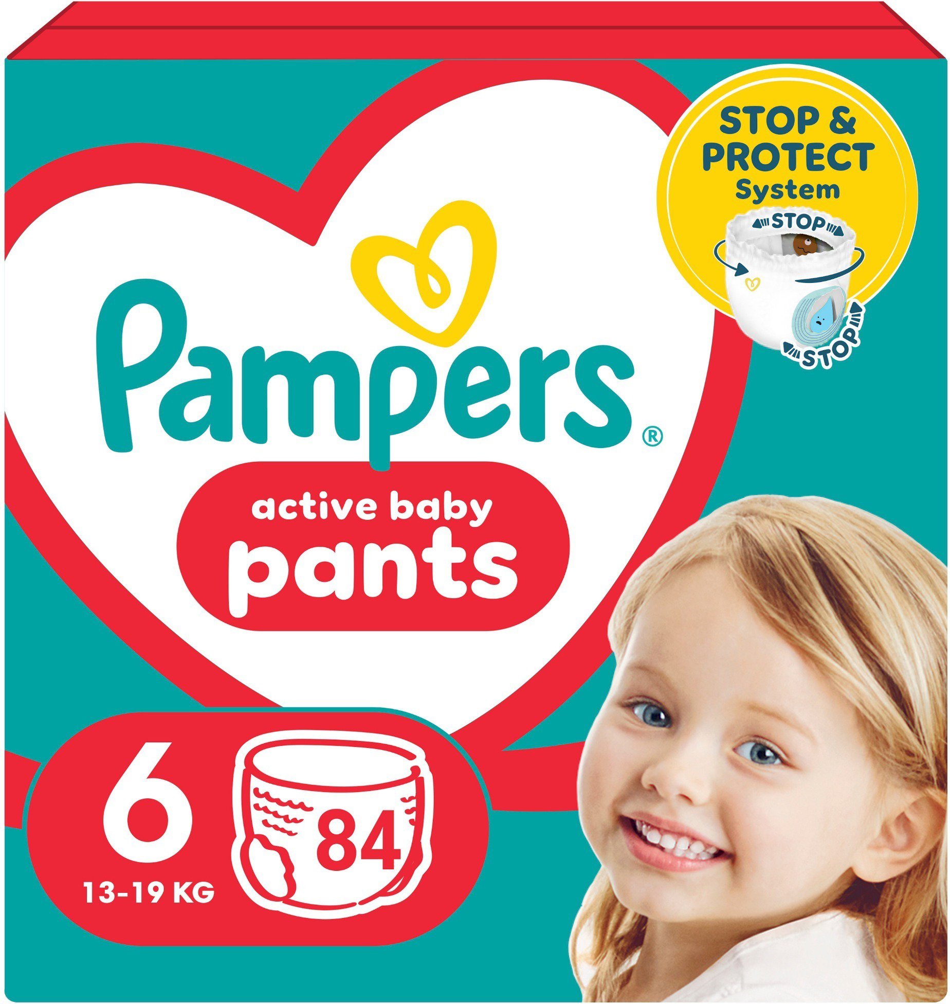 PAMPERS Pants Extra Large veľ. 6 (84 ks) - Mega Box