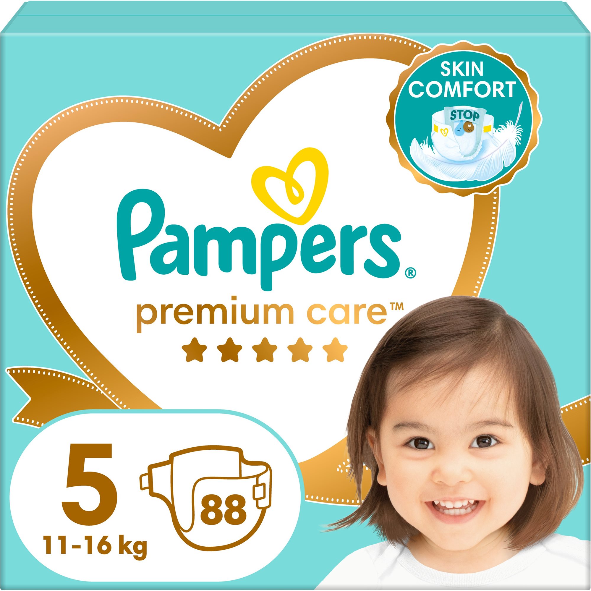 PAMPERS Premium Care Junior veľkosť 5 (88 ks)