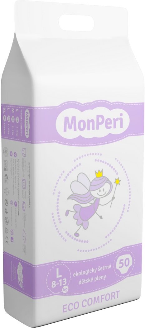 MonPeri ECO Comfort veľ. L (50 ks)