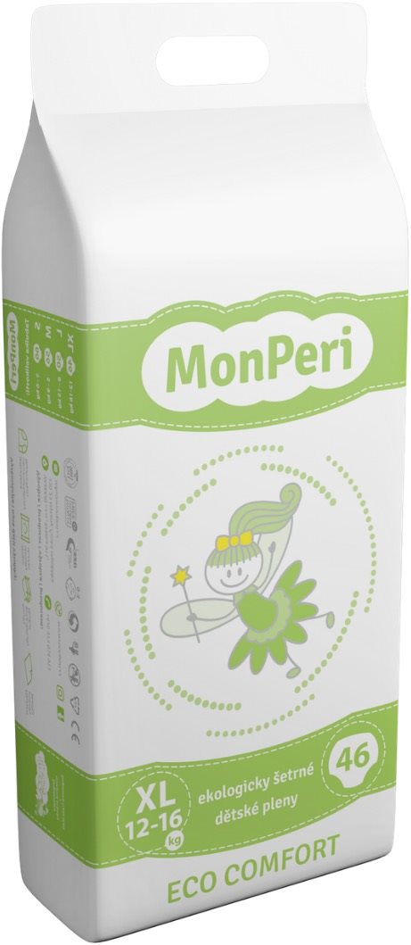 MonPeri ECO Comfort veľ. XL (46 ks)