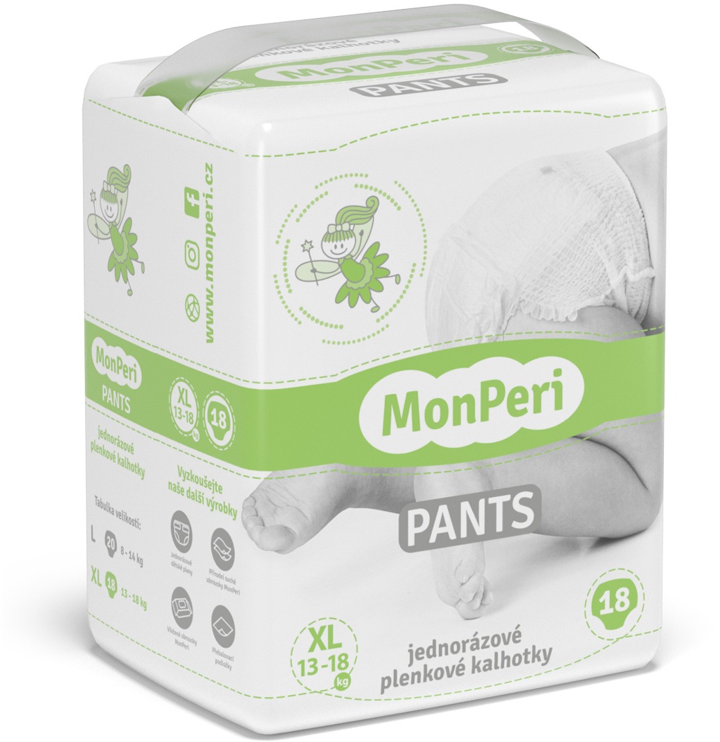 MonPeri Pants veľ. XL (18 ks)