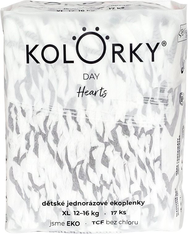 KOLORKY DAY Srdce veľ. XL (17 ks)