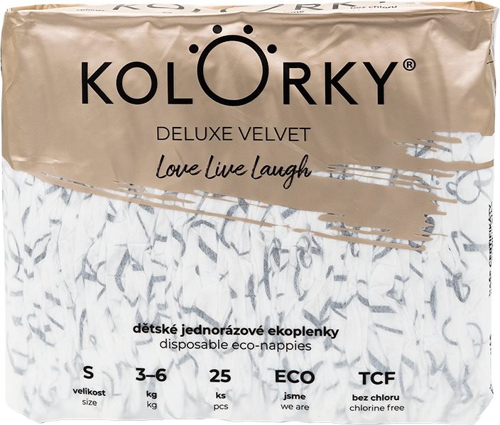 KOLORKY DELUXE VELVET veľ. S (25 ks)