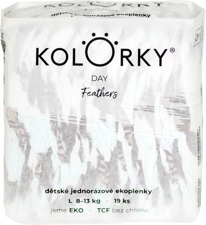 KOLORKY DAY Perie veľ. L (19 ks)