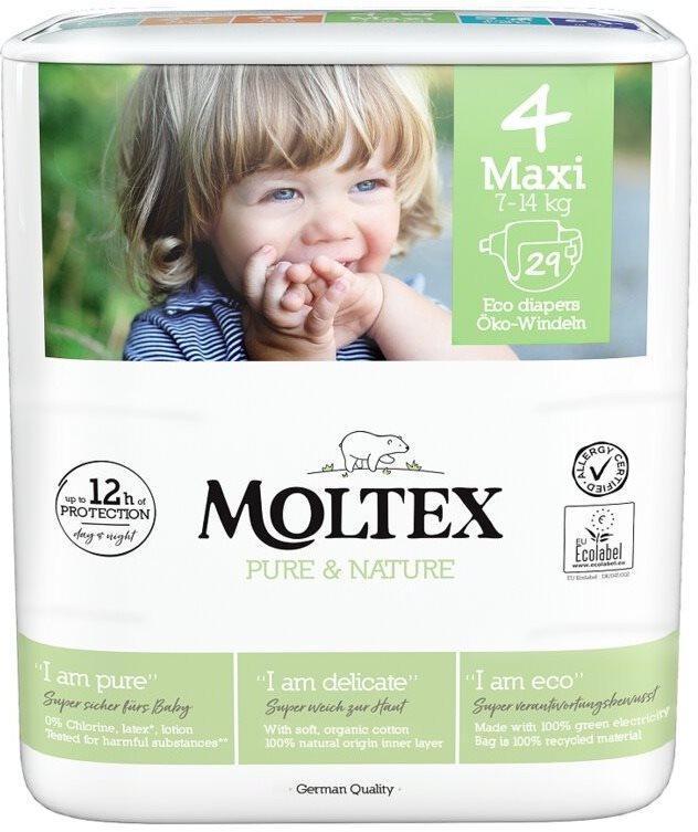 MOLTEX Pure & Nature Maxi veľ. 4 (29 ks)