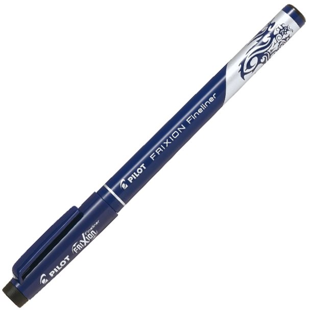 PILOT FriXion Fineliner L čierny