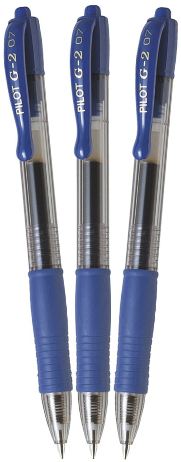 PILOT G-2 07/0.32 mm, modrý – balenie 3 ks