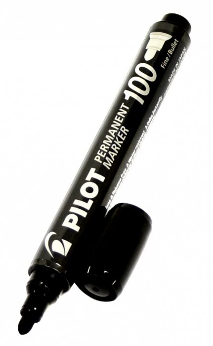 PILOT Permanent Marker 100 1,0 mm čierny