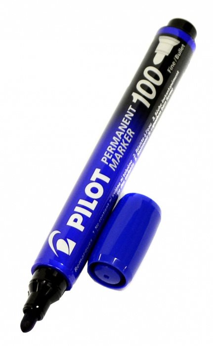 PILOT Permanent Marker 100 1,0 mm modrý