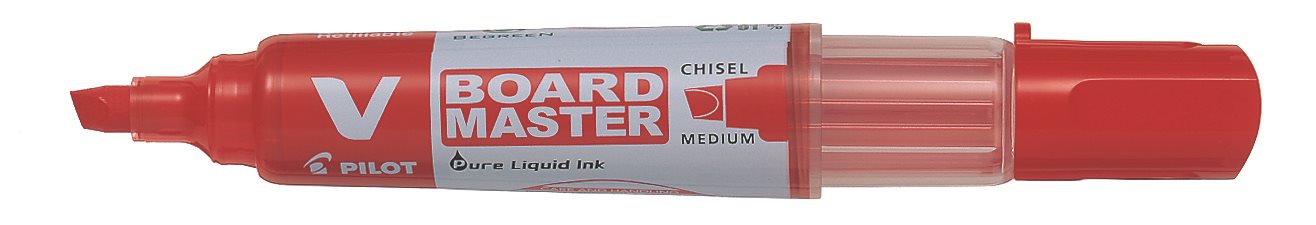 PILOT V-Board Master Chisel 2,2 – 5,2 mm červený